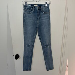 Favorite Daughter Light Blue Skinny Jeans